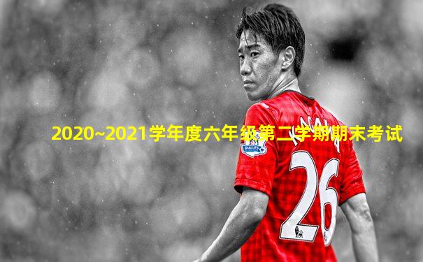 2020~2021学年度六年级第二学期期末考试