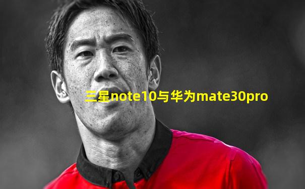 三星note10与华为mate30pro