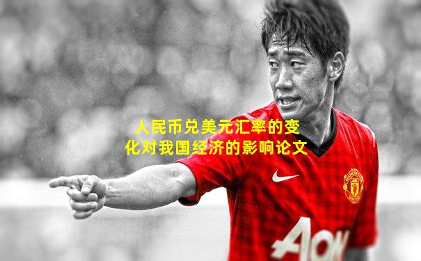 人民币兑美元汇率的变化对我国经济的影响论文