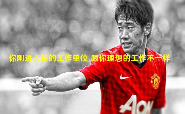 你刚进入新的工作单位,跟你理想的工作不一样