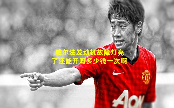 威尔法发动机故障灯亮了还能开吗多少钱一次啊
