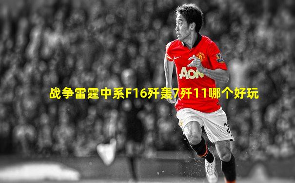 战争雷霆中系F16歼轰7歼11哪个好玩