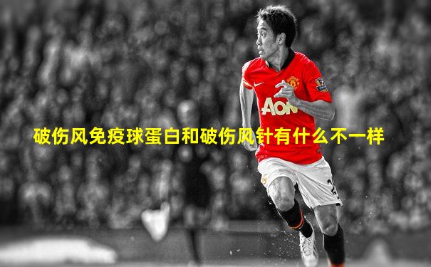 破伤风免疫球蛋白和破伤风针有什么不一样